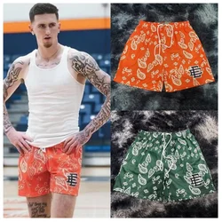 The Eric Emanuel EE basketball shorts with various patterns are of casual sports and beach style and are quarter pants.