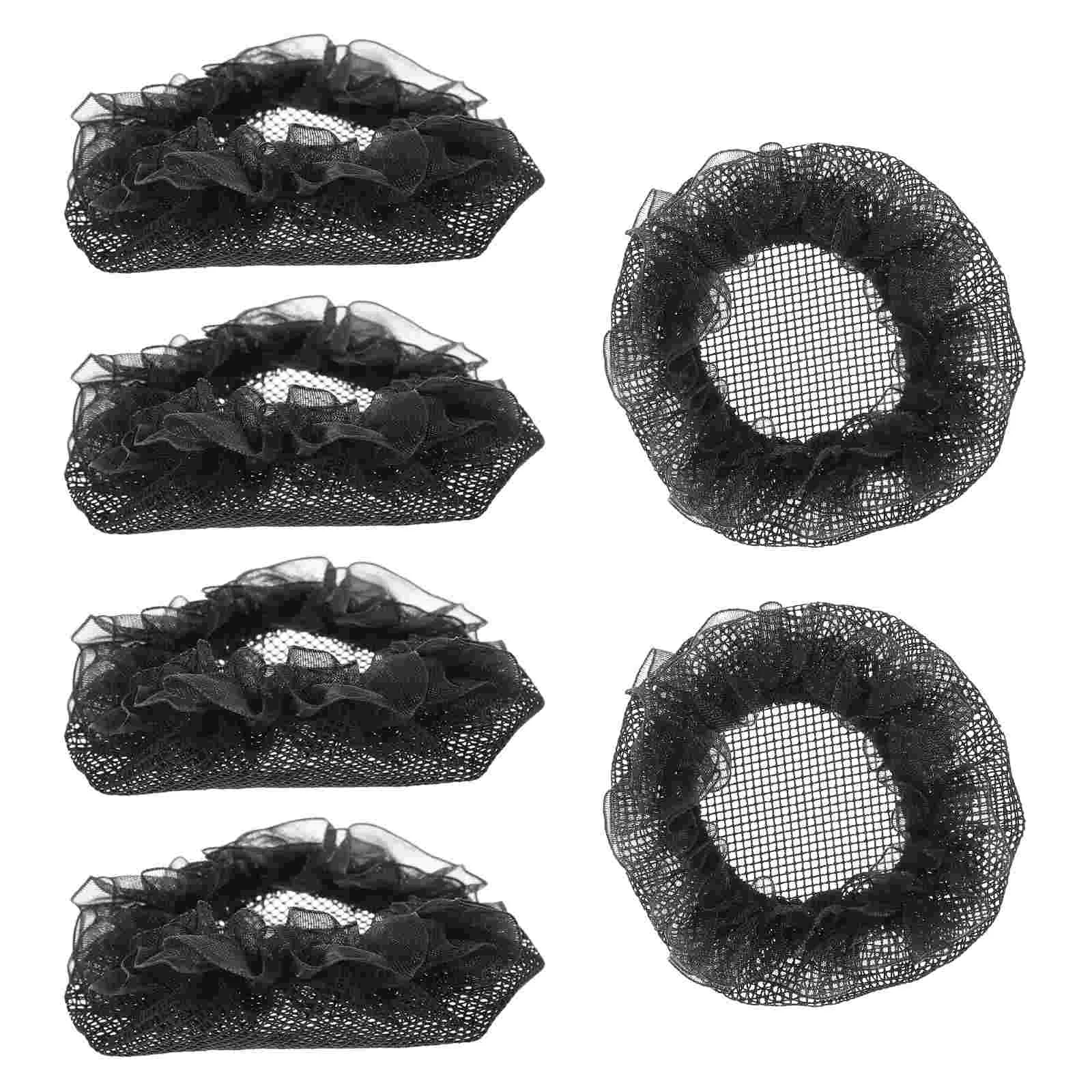 

Mesh Bun Cover Hairnet Headwear Tie Accessories for Women Women's Invisible Hairnets