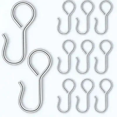 

50pcs Car Seat Cushion Hook S-Shaped Metal Fixing Hook For Auto Seat Cover Vehicle Interior Accessories Durable