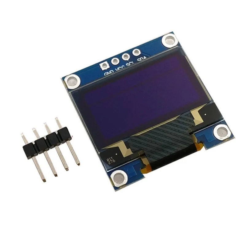 FOR 0.96 inch, blue, white IIC communication, small OLED display module 51 microcontroller