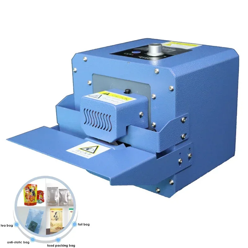 220V/ 110V Roller Sealing Machine Portable Bag Sealer Roller Foil Plastic Bag Food Packaging Machine