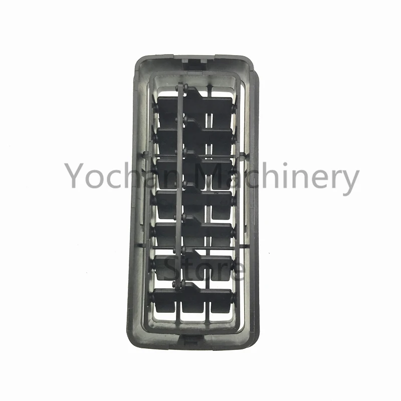 415-00043B 101546-00015 Nozzle Rear Vent Louver Grille Air Conditioner Outlet For Doosan Daewoo Excavator FitDX140/220/225 DX260