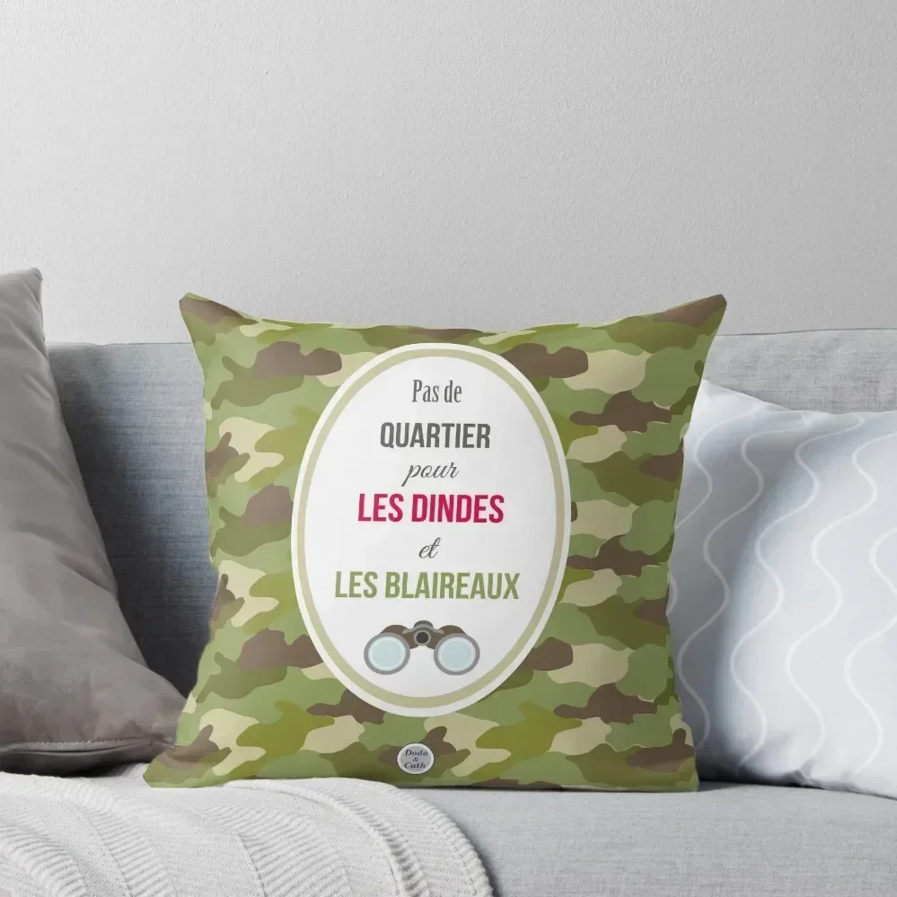 

No quarters for turkeys and badgers Throw Pillow Sofas Covers christmas pillowcases Cushions For Decorative Sofa pillow