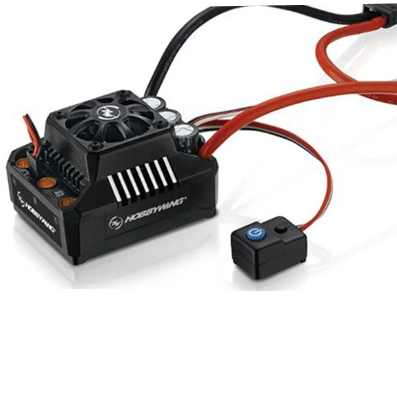 

EZRUN Max6 160A R/C бесщеточный регулятор скорости двигателя водонепроницаемый бесщеточный ESC для 1/6 1/5 RC автомобиля гусеничный грузовик F17810