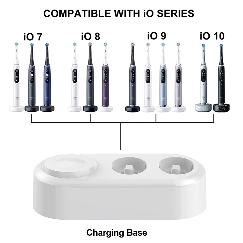 Charging Base For Oral B IO Series D Series Pro Series Electric Toothbrushes iO3 iO4 iO5 iO6 iO7 iO8 iO9 iO10 D12 Pro4000 DB4510