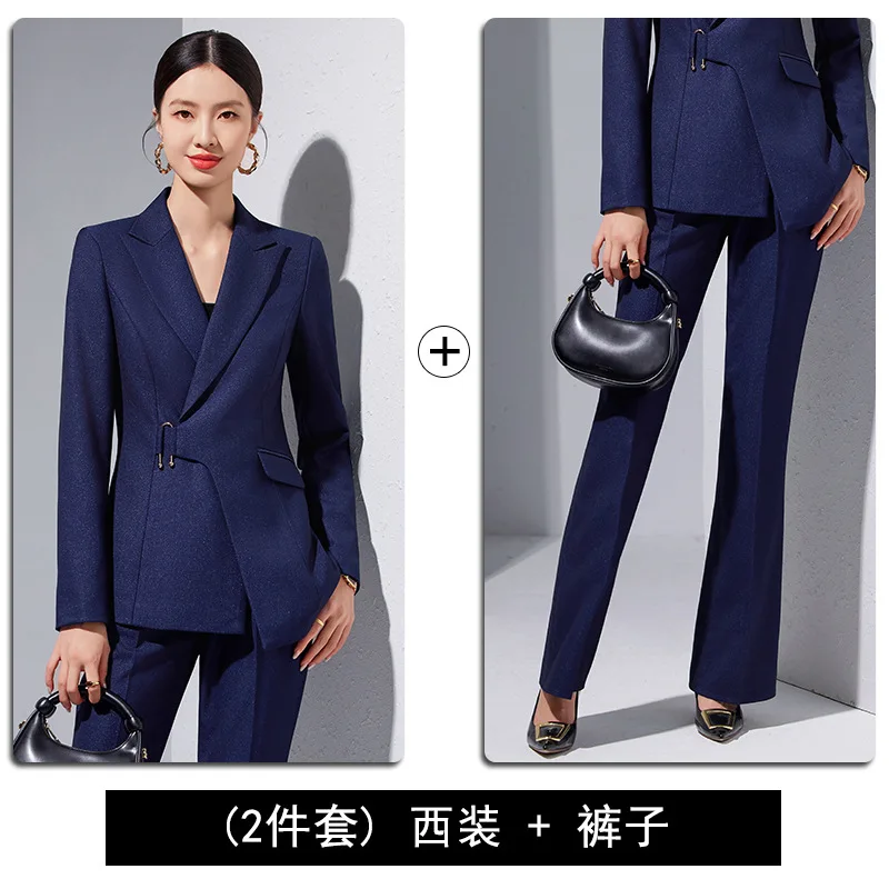 High-End Suit Women's Spring and Autumn Manager President Work Clothes Business Wear Temperament Goddess Style Formal Suit Jacke