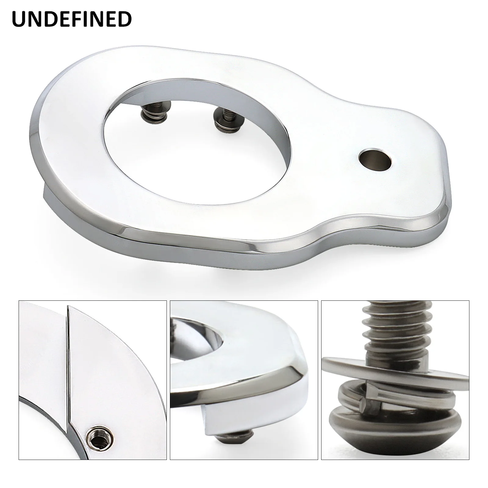 1x Ignition Relocation Plate For Harley Chopper Bobber Custom Dyna Electra Glide Road King Street Glide Switch Bracket