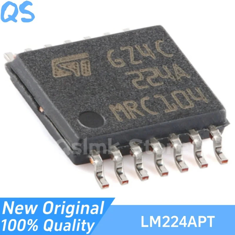 

New Original LM224APT 224A TSSOP-14 Low input bias current of low-power four-way operational amplifier chip