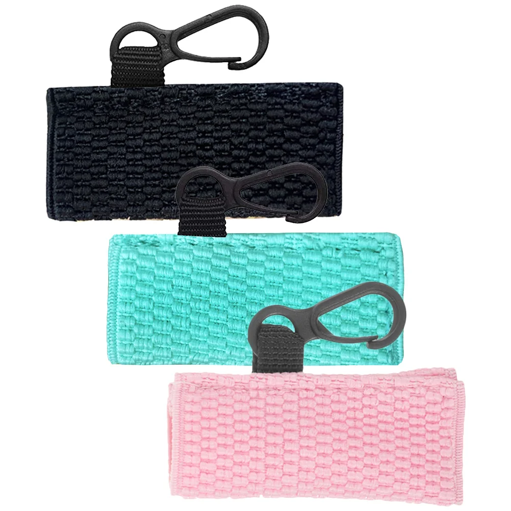 3 stuks gebreide lippenbalsemhouder sleutelhanger draagbare lippenstift lipgloss etui compacte beschermhoes voor dagelijks gebruik onderweg