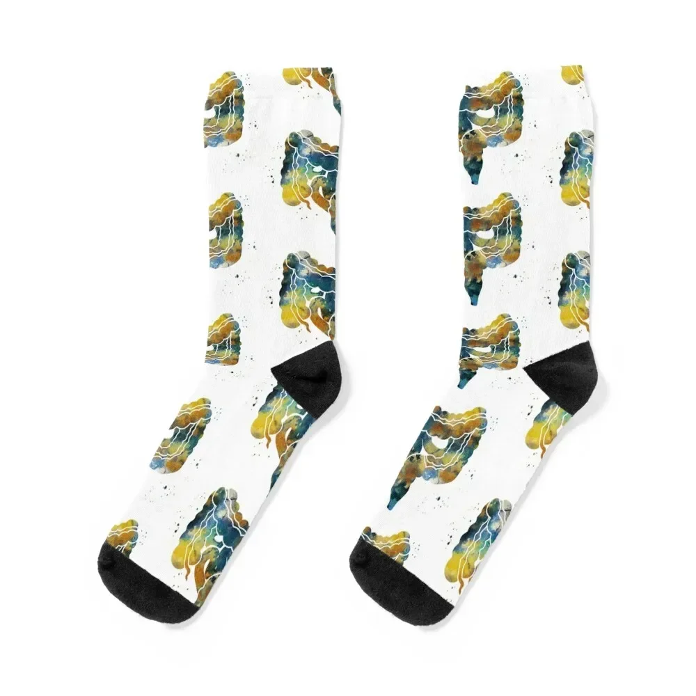 

Large and Small Intestines Anatomy Socks winter soccer anti-slip Stockings designer Man Socks Women's