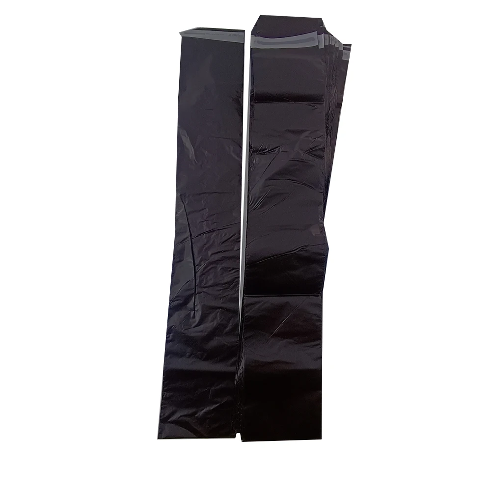 12 cm Width Length 70-120 cm Extra long express bag Black Plastic bag Poly Self sealing bag long strip goods package bags