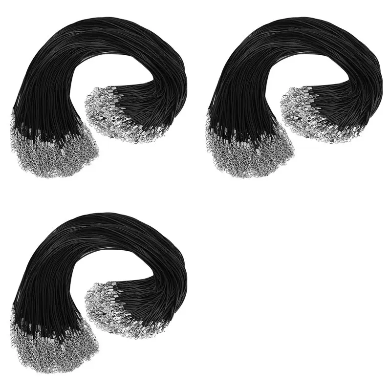 

Горячая новинка: 300 шт. шнуров для ожерелий с застежками, шнуры для подвесок, 18-дюймовые цепочки для ожерелий оптом для изготовления ювелирных изделий C~Jul.