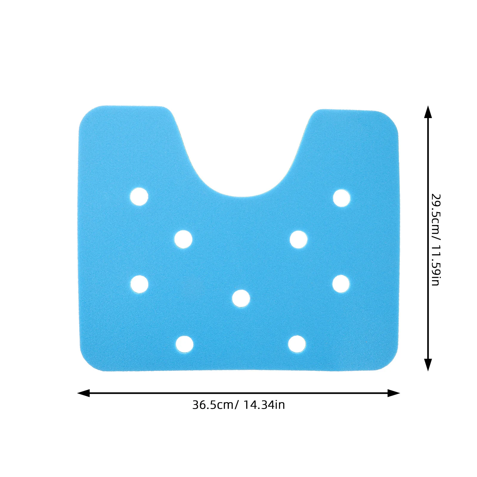 Shower Stool Cushion Waterproof Bath Chair Pad Anti-Slip Bench Seat Cushion For Elderly Portable Compact Bathtub Mat Health Care