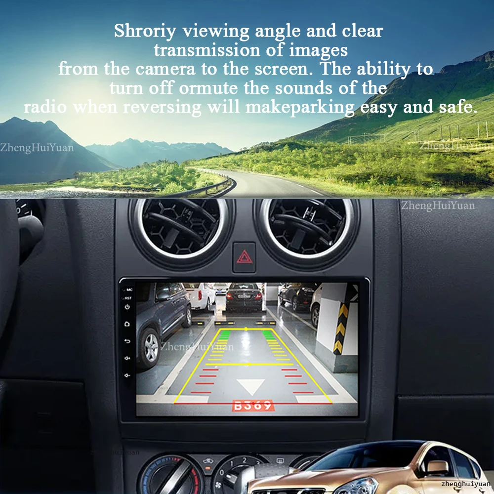 For Nissan Qashqai J10 2005 2006 2008 2010 2012 2014 2015 Android 14 Carplay Auto Car Radio Multimedia Video Player Navigation