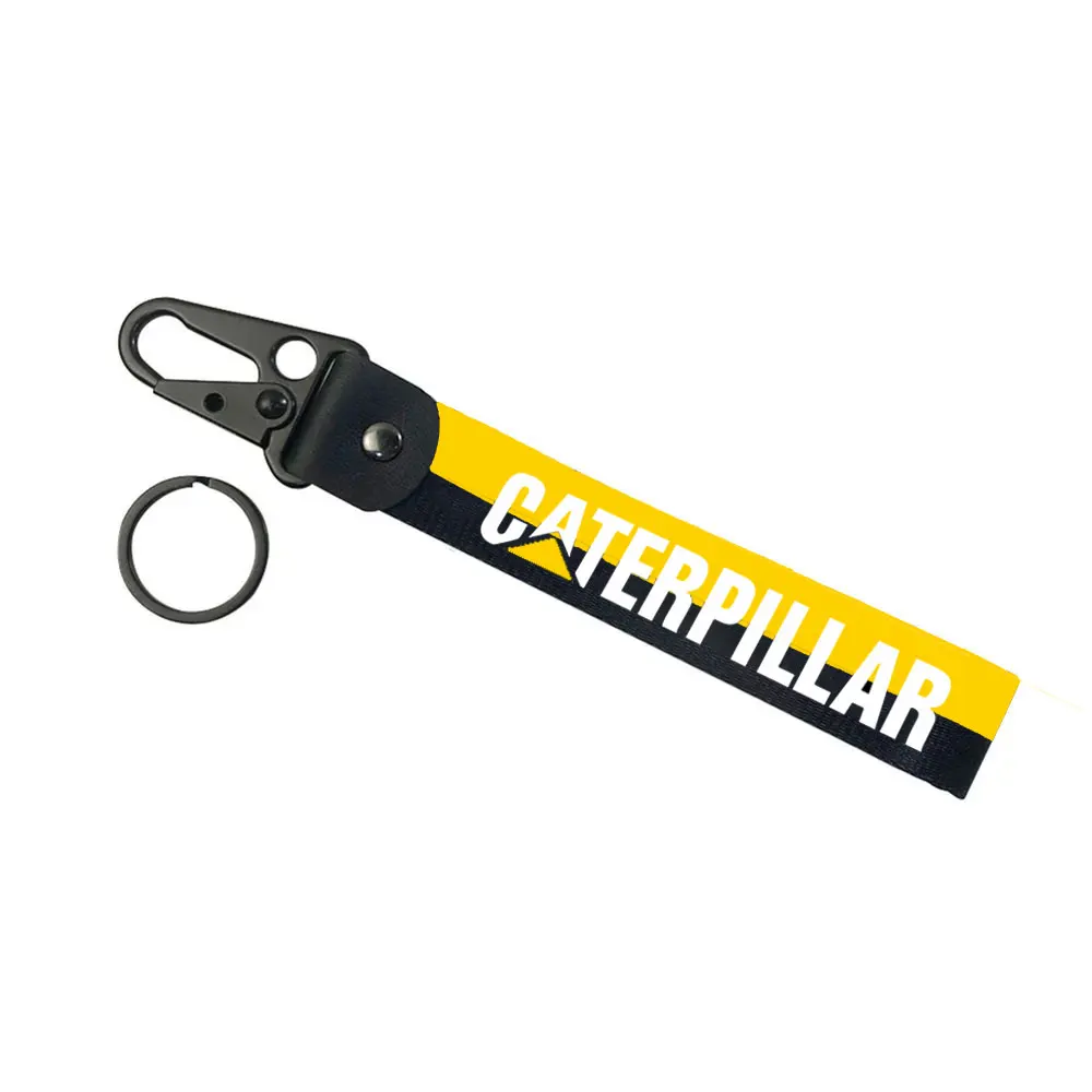 For CATERPILLAR Metal Key Ring Hook Key Chain Hanging Strap Lanyards Wrist strap KeyChain Accessories