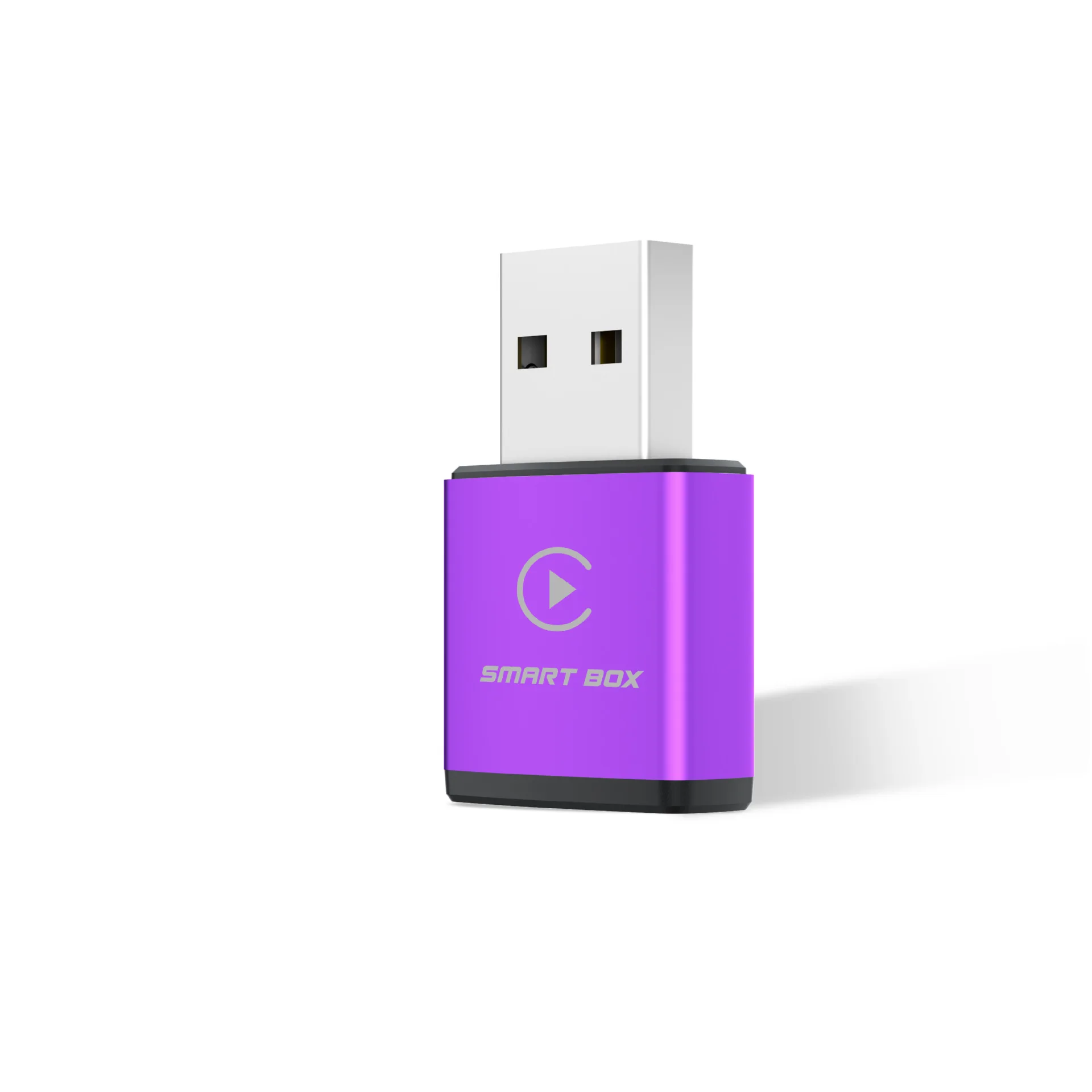 Smart car machine connected box 2-in-1 carplay wireless adapter Android carplay box