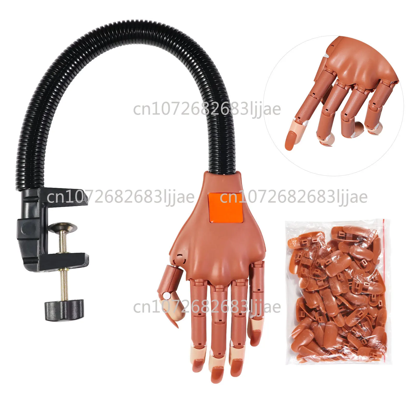 

Практика дизайна ногтей, протез, ручная гибкая модель, механический сустав для ногтей, ручной ноготь