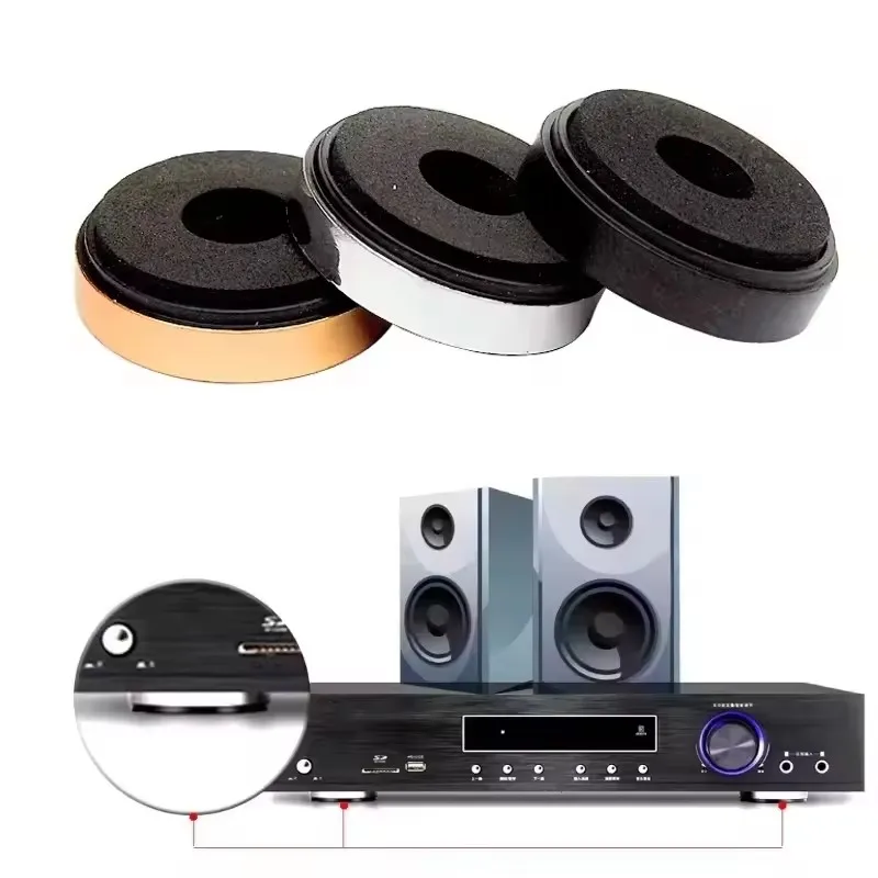 8Pcs Speakers Repair Parts Accessories DIY For Home Theater Sound System Speaker Spikes Stand Feets Audio Active