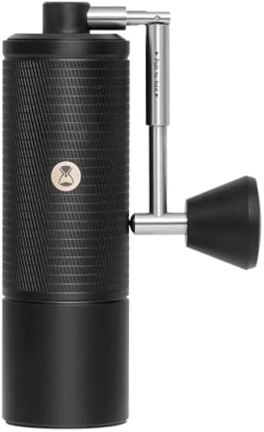 

Ручная кофемолка Pro емкостью 30 г, заусенцы из нержавеющей стали с ЧПУ, регулируемая грубость для эспрессо в френч-пресс