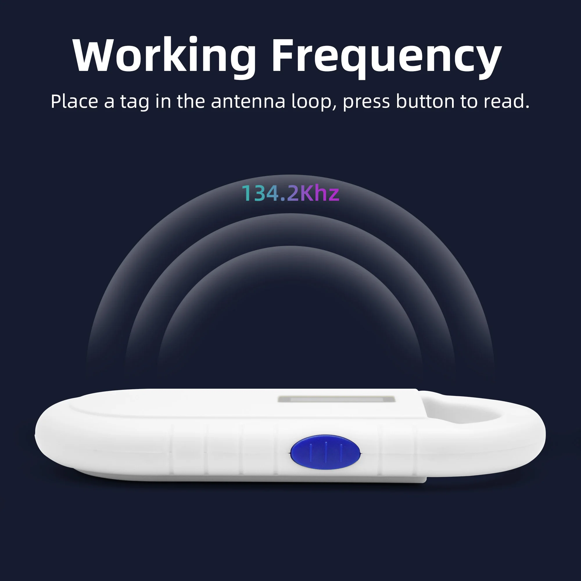 READELL ISO11785/84 FDX-B Thú Cưng Vi Mạch Máy Quét, Động Vật Đọc Thẻ RFID Chó Đầu Đọc Tần Số Thấp Cầm Tay Đầu Đọc Thẻ RFID