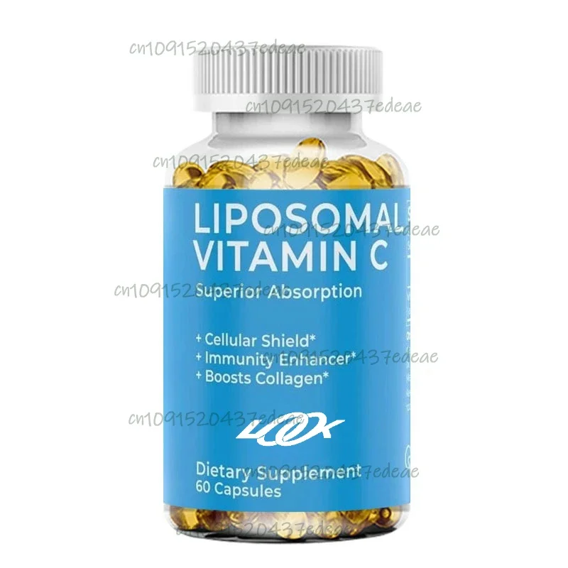 

Liposomal Vitamin C 60 Capsules for Immune Support | Maximum Absorbent Antioxidant Supported By Cells Pure Ascorbic Acid
