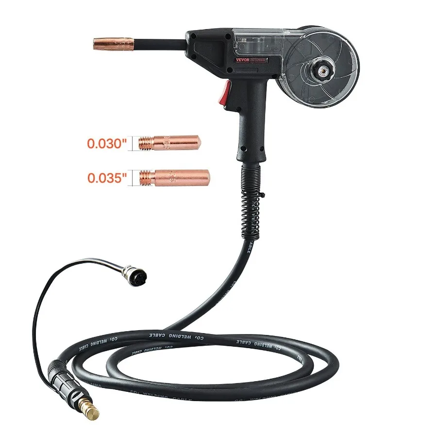 

200Amp Spool Gun with 10FT Cable Suitable for 0.030 and 0.035 Welding Wires