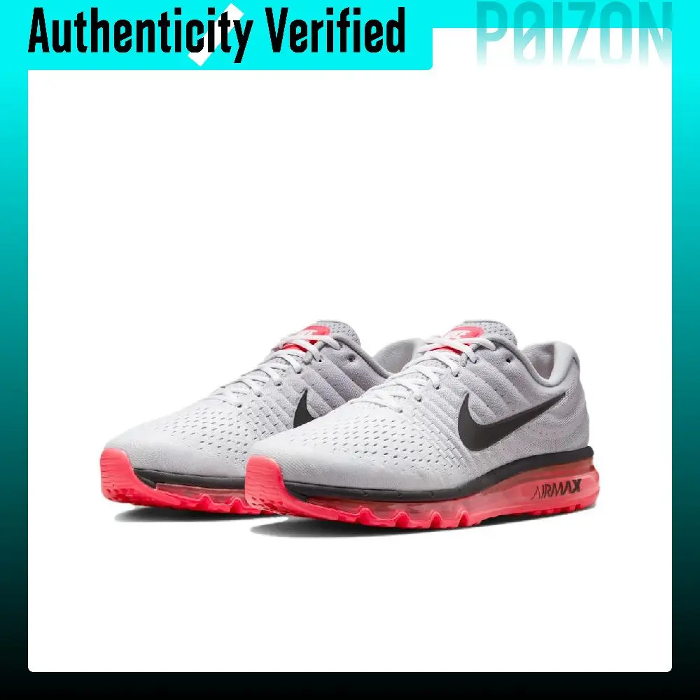 Nike Air Max 2017 Zapatillas deportivas informales de caña baja para hombre gris 849559-106