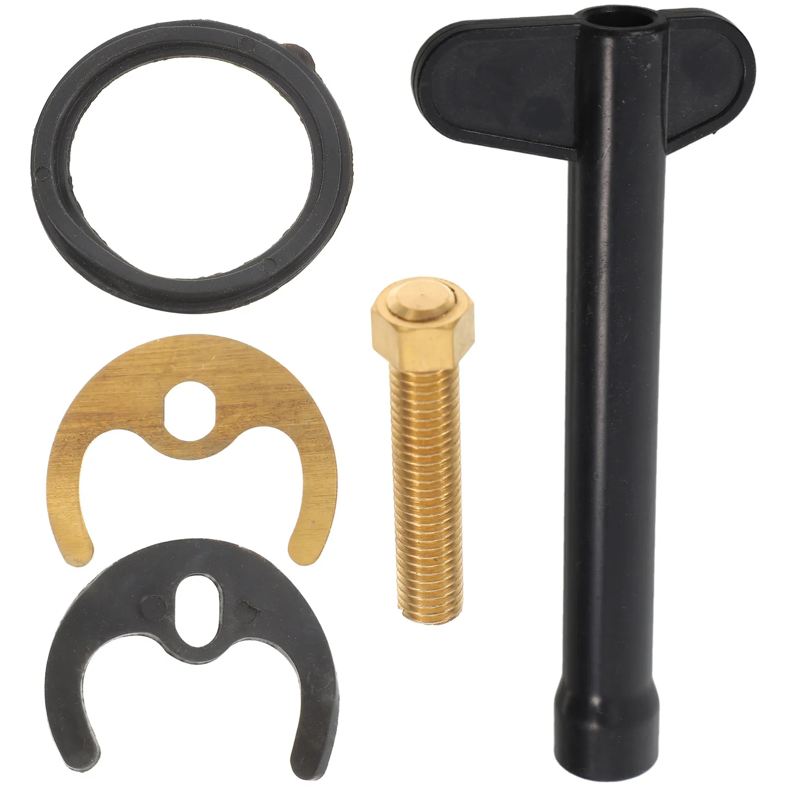 1Set Kitchen Faucet Horseshoe Mounting Brackets Leak Repair Fixing Kit Sink Tap Fastening Accessories Anti-Loosening Nuts Water