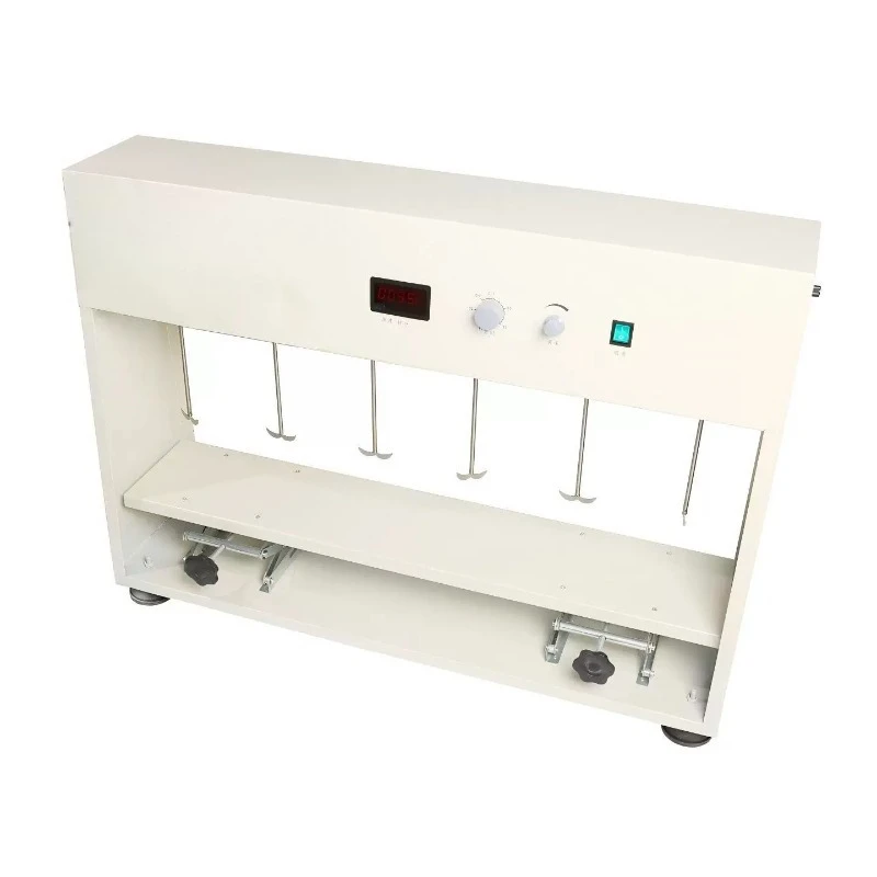 6-Digit Display Electric Laboratory Equipment Test Device Mixing Agitator Flocculator Manual Lifting