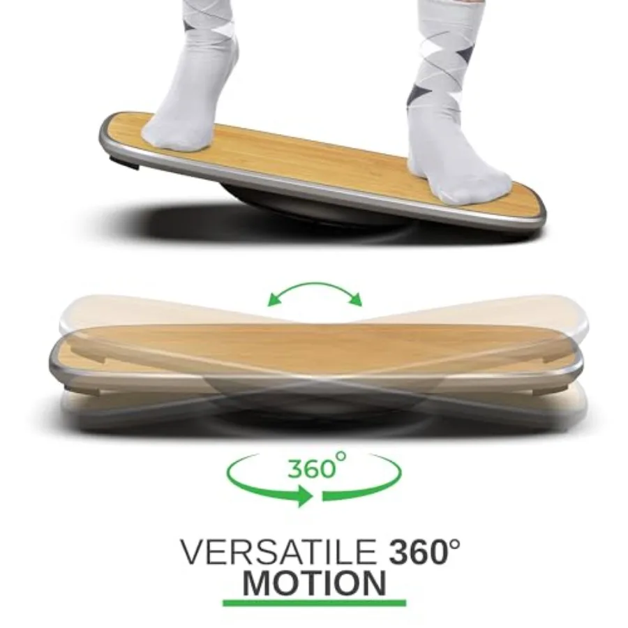 قاعدة + لوح توازن مكتبي قائم، حصيرة مضادة للتعب لمحطات العمل المكتبية، لوح توازن متذبذب، حصيرة تمرين تعزز الموقف أ