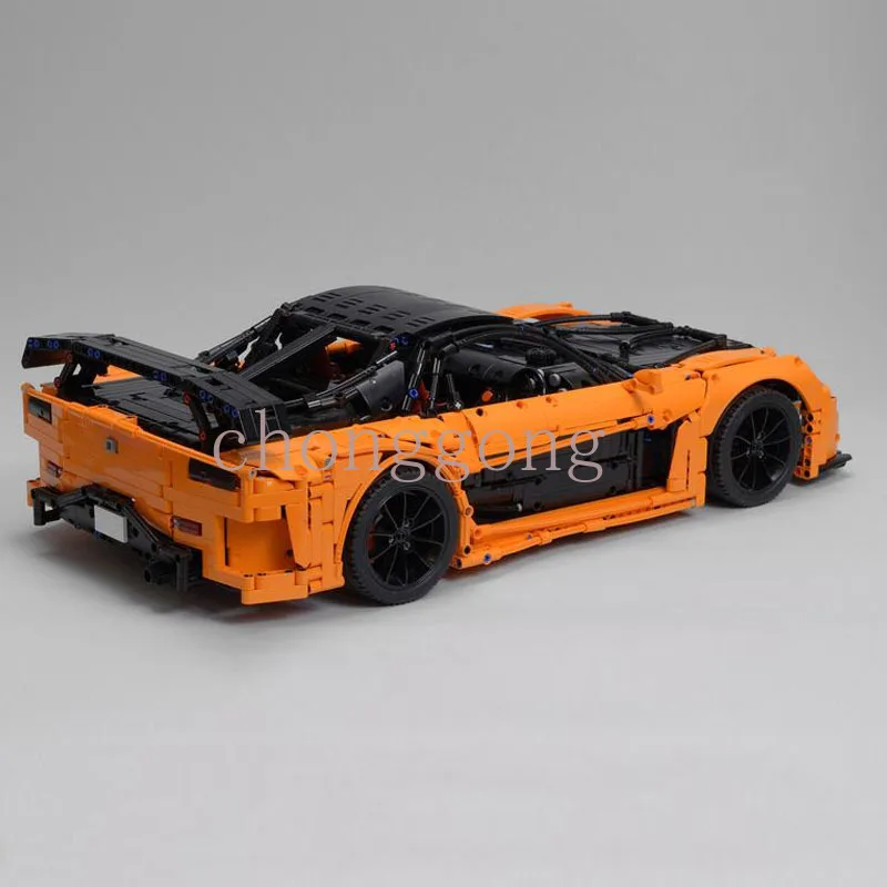 NEW Model MOC-57488 Building Blocks Bricks RX-7 -Veilside Fortune Sports Car Assembly Children's Education Kids for Toys Gifts