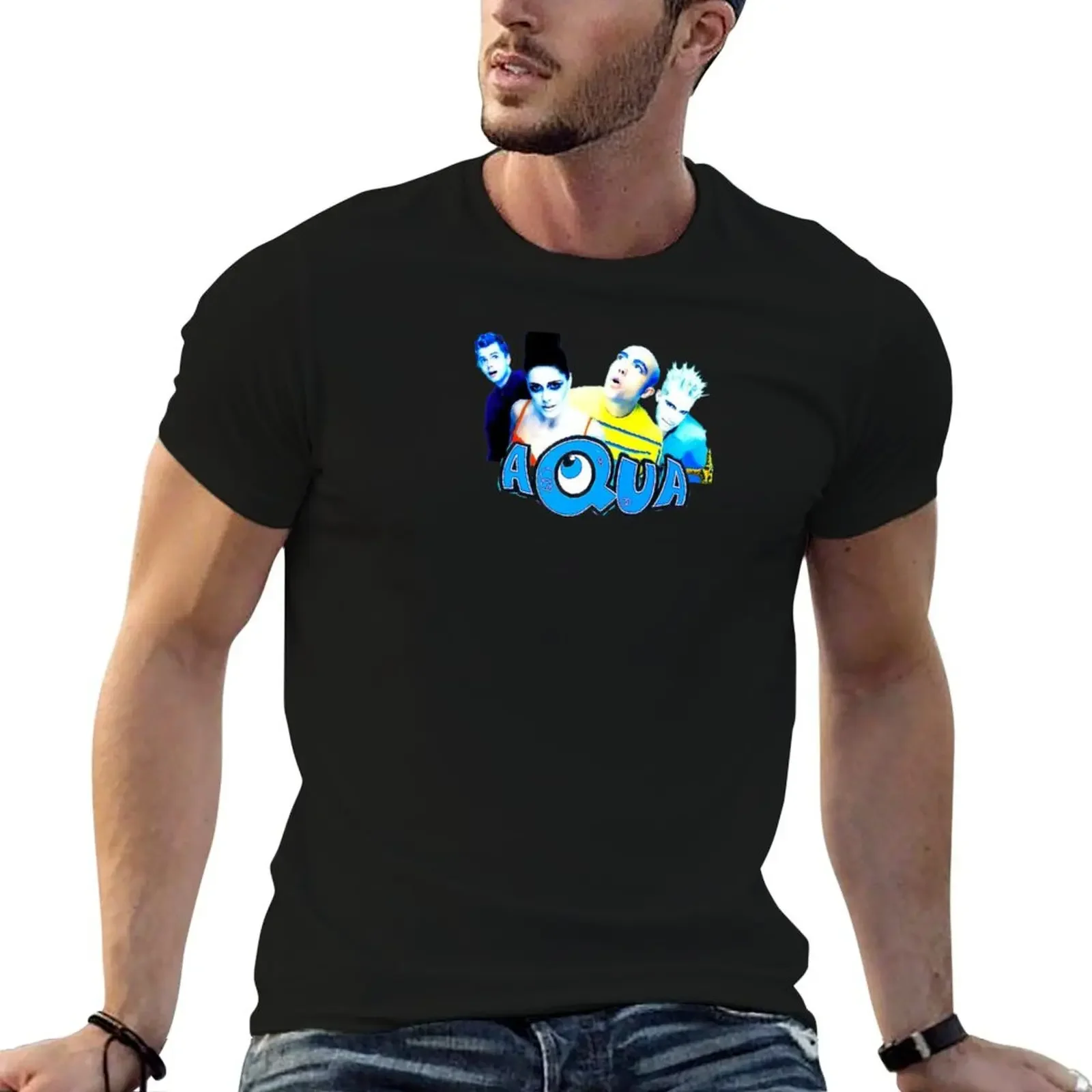 Aquarium T-Shirt summer clothes cute tops mens graphic t-shirts anime