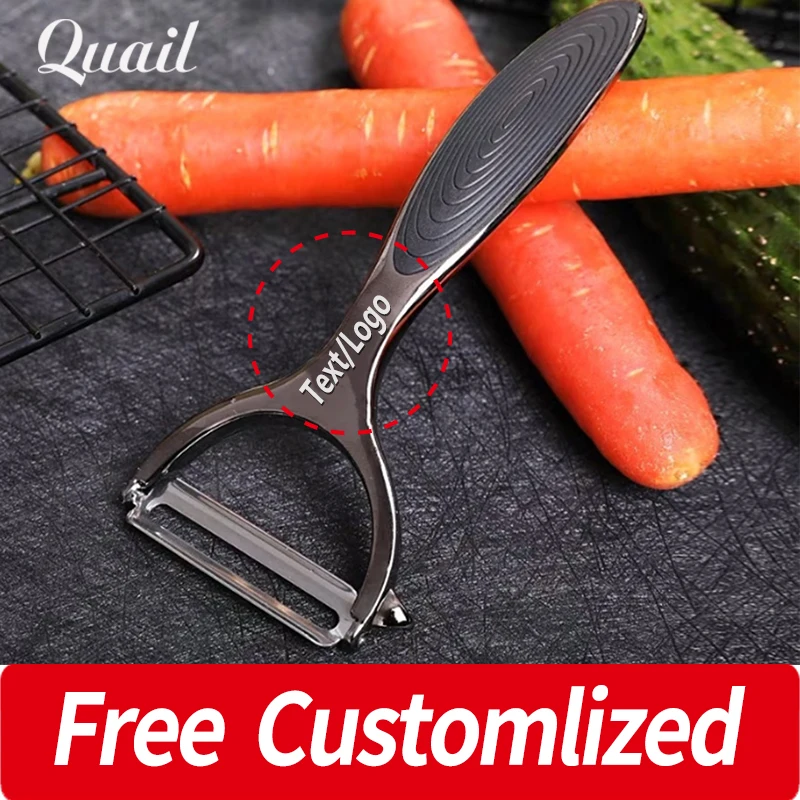 Custom vegetable peeler, customized logo on fruit peeler, customized stainless steel fruit peeler, kitchen planer tool