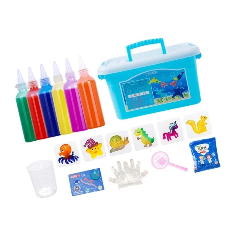 ของเล่นเจลน้ำ Magicking พร้อม DIY Assembly เอฟเฟกต์การเปลี่ยนสีเป็นมิตรกับสิ่งแวดล้อมการออกแบบการจัดเก็บขนาดกะทัดรัด 15UB