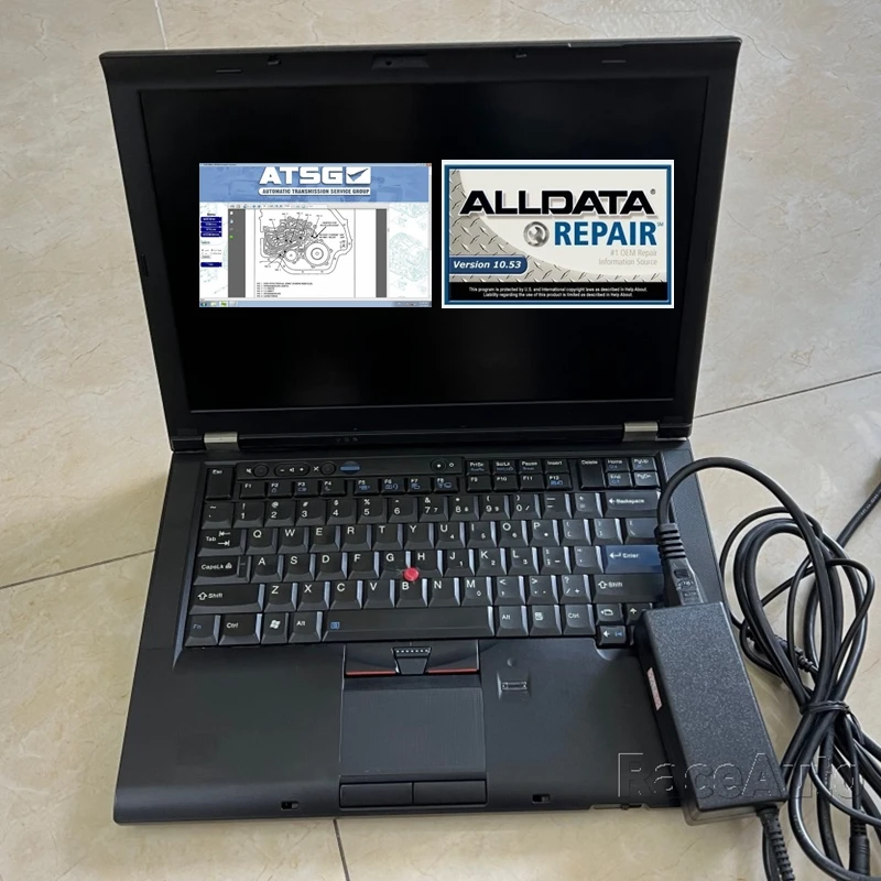 

3 Software installed 1Tb Hdd Alldata 10.53 ATSG M 90% New Laptop T410 i5 4g for All Car and Truck data Diagnostic Computer