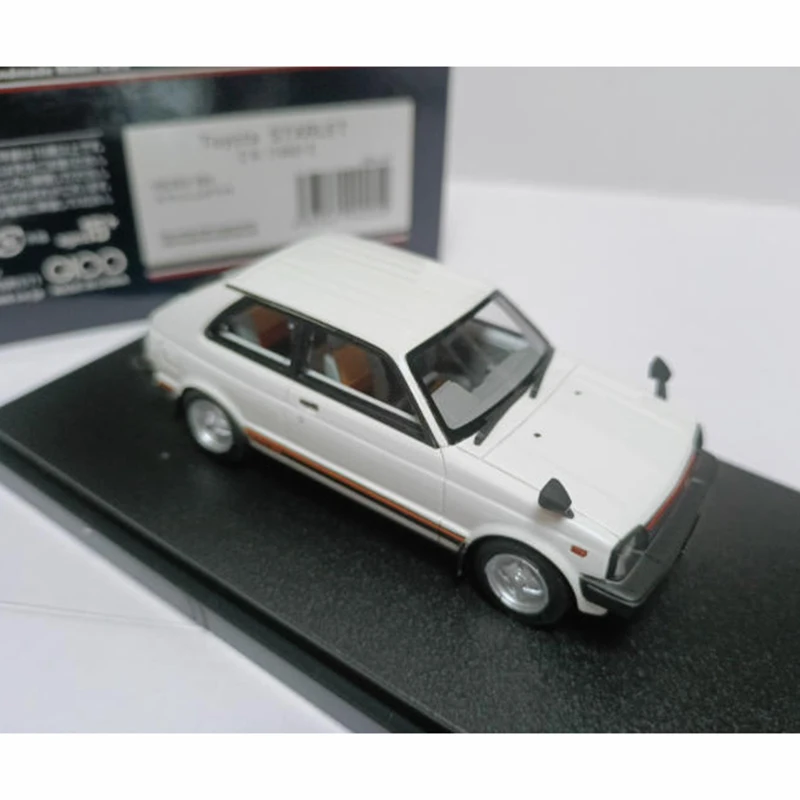 Hi Story schaal 1/43 Starlet Si 1982 legering automodel collectie display speelgoed geschenken souvenirs