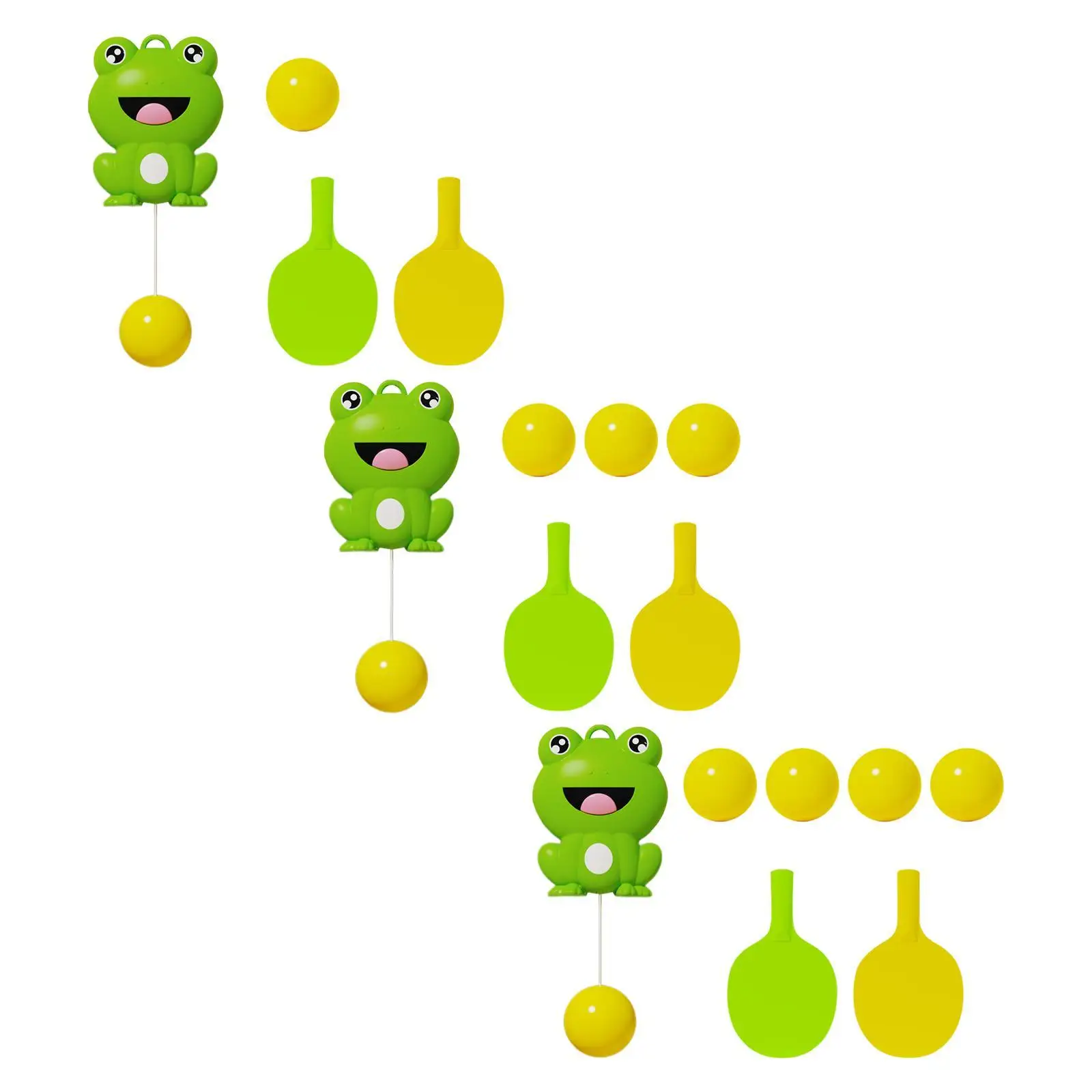 Hangende kikker tafeltennistrainerset Interactief speelgoed voor training