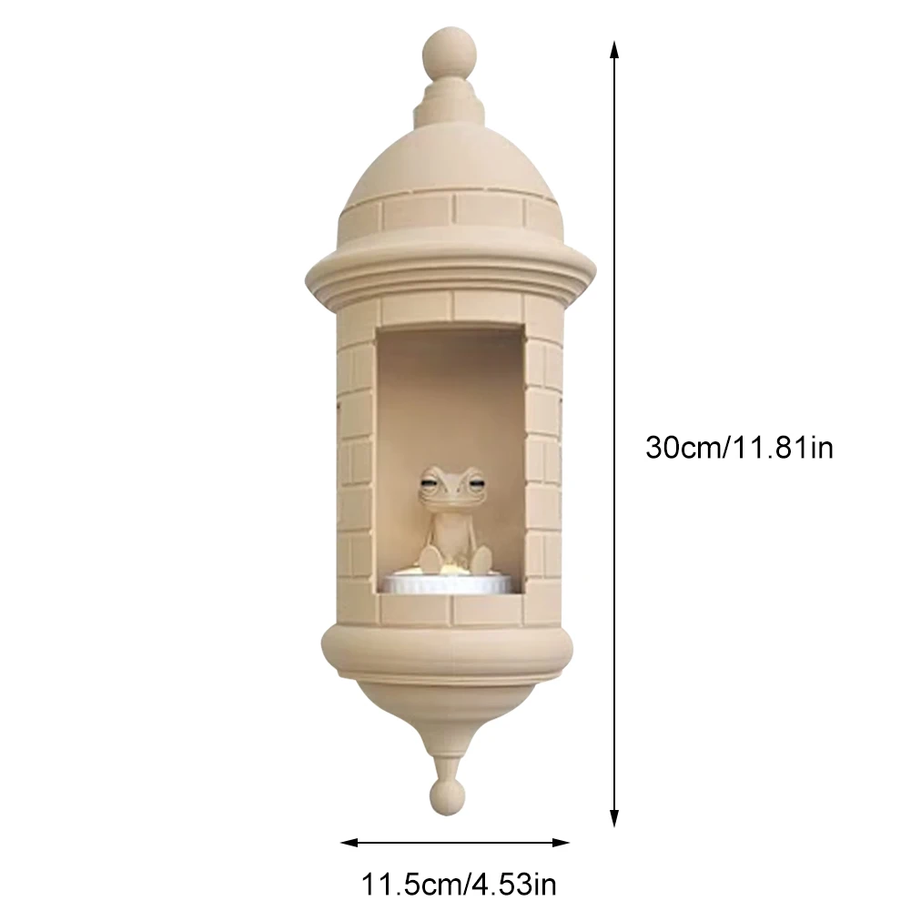 بورتوريكو غاريتا جدار كوكي مصباح قابل للتعديل كوكي الضفدع مصابيح الحائط مع جهاز التحكم عن بعد فريد بورتوريكو هدية زخرفة المنزل