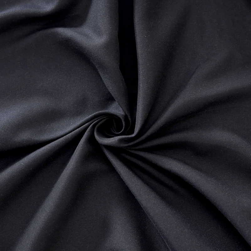1 pc schwarze Farbe Bettlaken Queen/King Flach betttuch für Erwachsene haut freundliche einfarbig gewaschene Baumwoll bettwäsche постельное белье