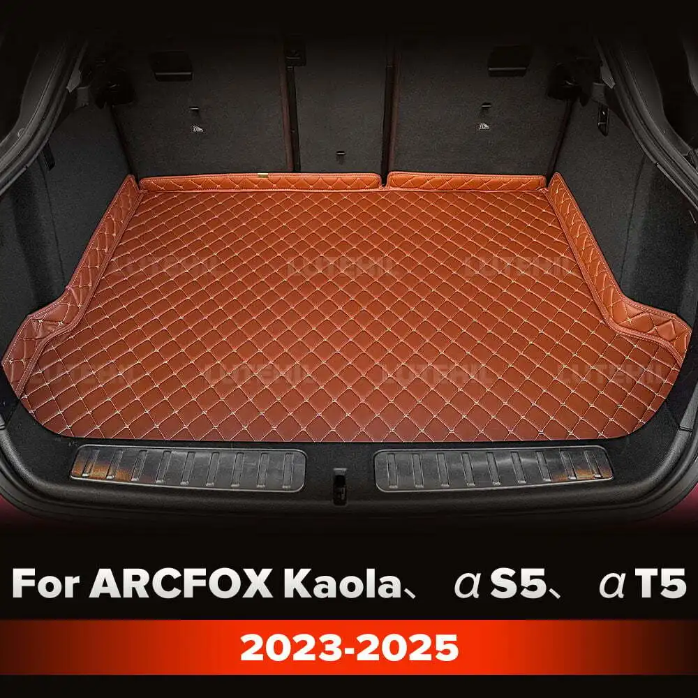 

Для ARCFOX Kaola、αS5、αT5 2023-2025 изготовленный на заказ коврик для багажника автомобиля, антигрязная накладка, защитный коврик, вкладыш для багажника, авто аксессуары для интерьера