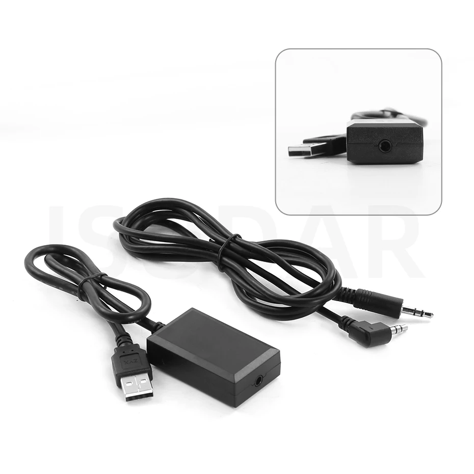 Extra Fee With External USB to AUX Adapter Cable For ISUDAR Carplay Module Box