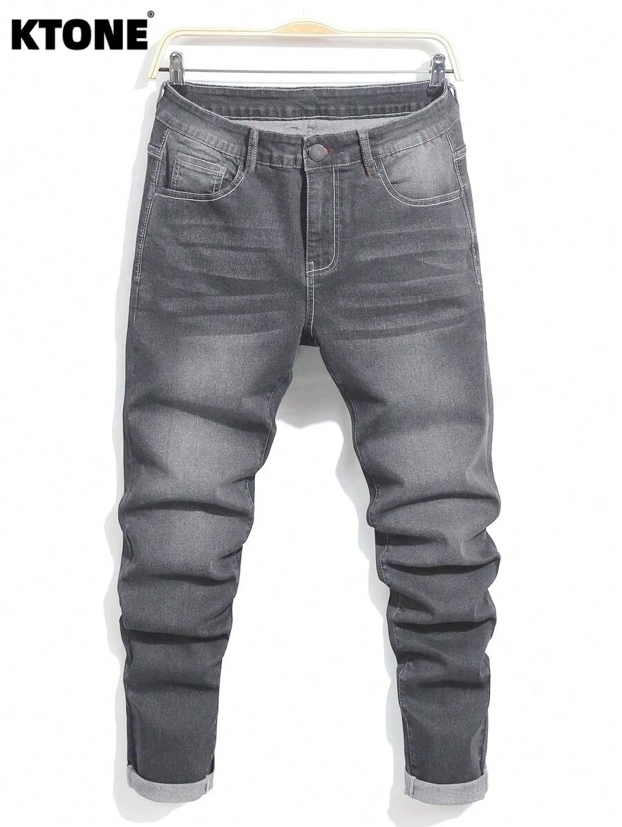 

Smart Original Slim Fit Jeans for Man Y2K Drip Style Jeans Pants Casual-Meets-Chic Look Free Shipping