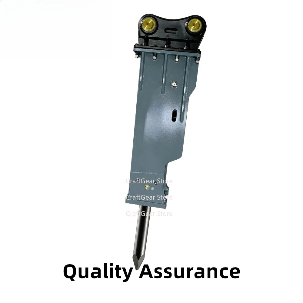 Low noise hydraulic hammer for excavators is suitable for urban construction and demolition projects
