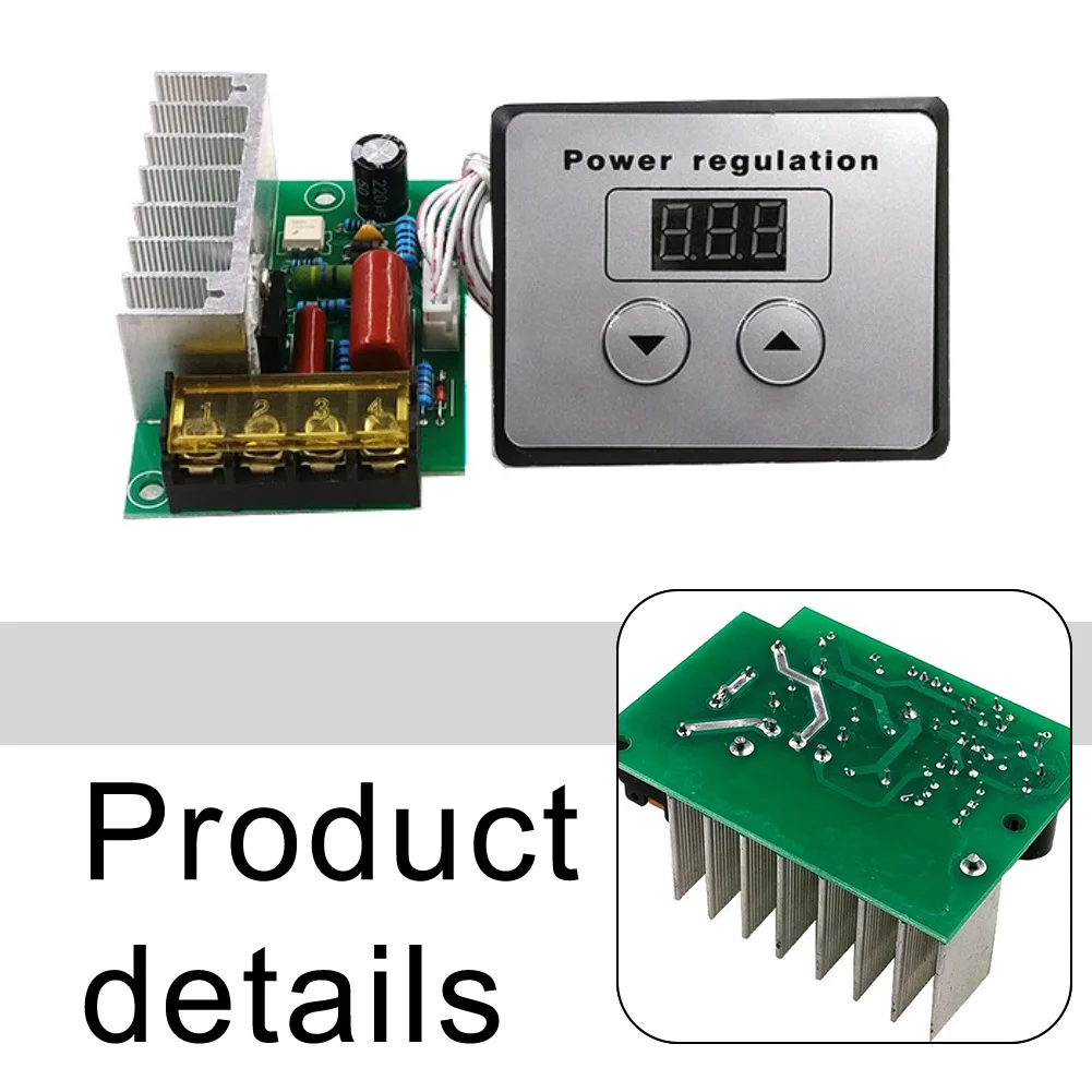 

Регулятор напряжения, диммер, регулятор температуры для двигателя водонагревателя, электрооборудование, аксессуар для инструментов на складе