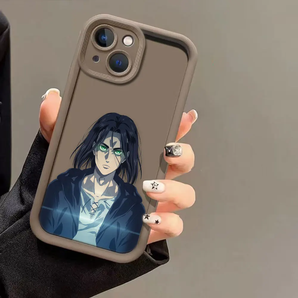 A-Attack On T-Titan Ymir Eren Phone Case For Infinix SMART SPARK 9 10 20C 30C 40C CAMON 20 30 40 POP 8 POVA 6 7 ITEL A90 Cover