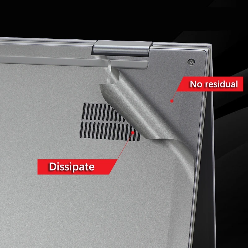 Pre-cut 1xTop+1xPalmrest+1xBottom Skin Sticker Cover Film For Thinkpad X1 2-in-1 Gen10 Aura Edition 14