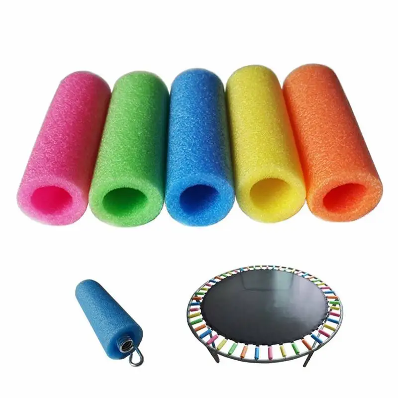 Trampoline Pole Foam Sleeves Trampolines Poles Foam Sleeve Protective Cover Enclosure Foam Bright Waterproof Trampoline Spring