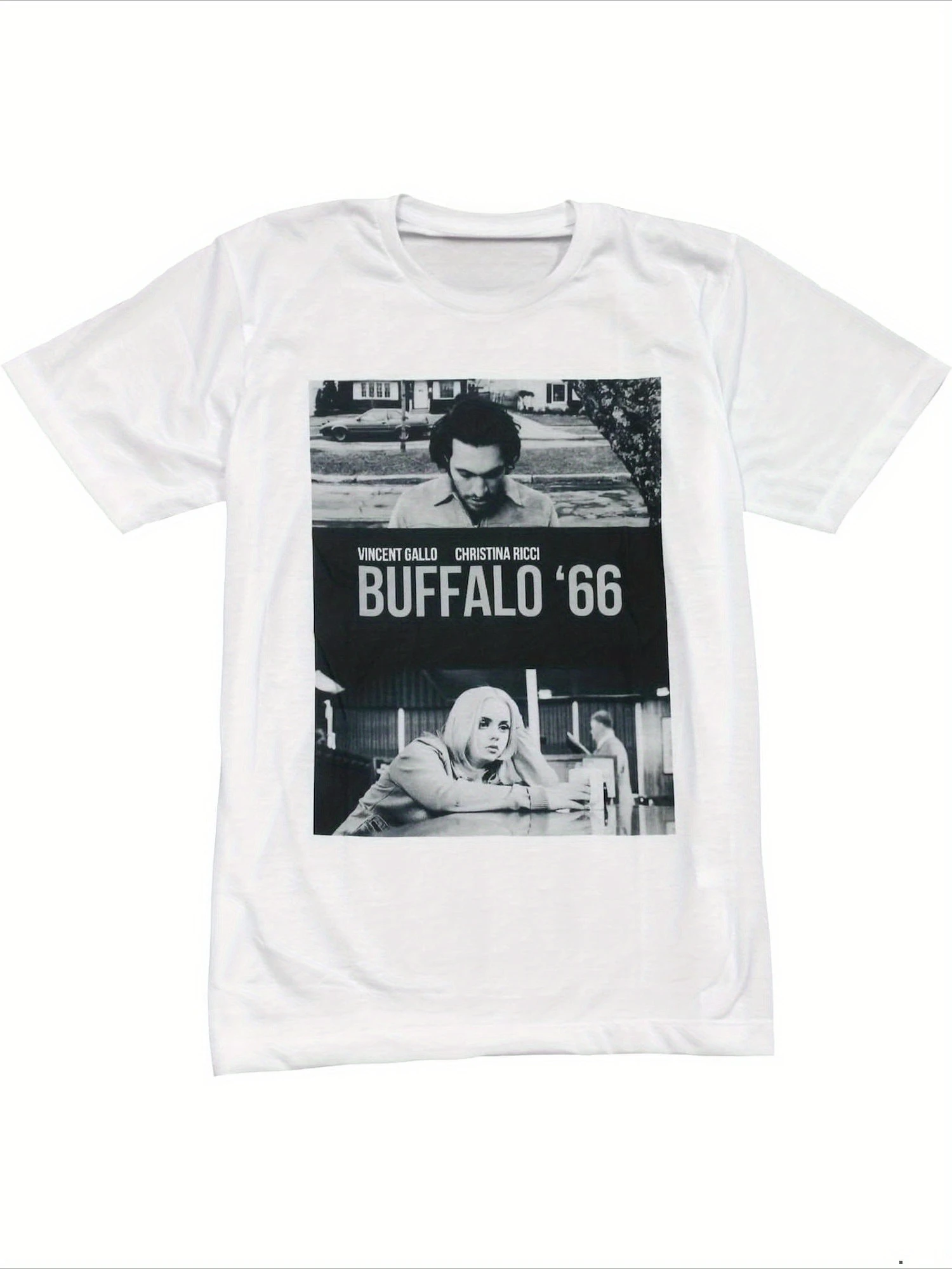 Camiseta do filme Buffalo 66, Vinnt Gallo Christina Ricci, camiseta masculina de manga curta, camisa moderna para todas as estações