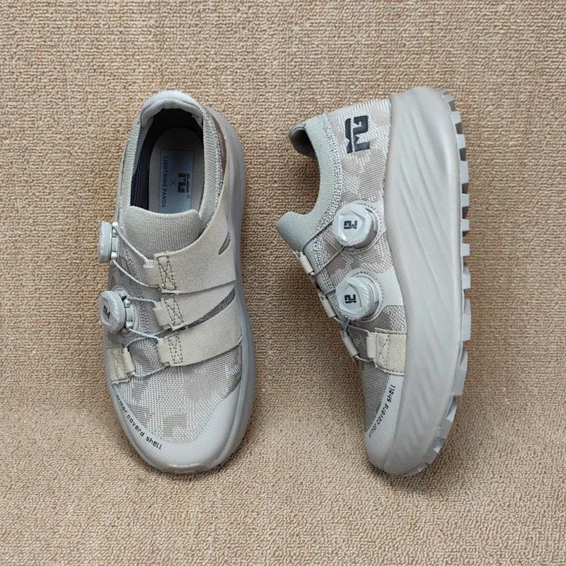 Original Brand Comfortable Wide Last Off-road Running Shoe Designer Quick Lacing Walking Jogging Shoe Unisex Breath Walking Shoe