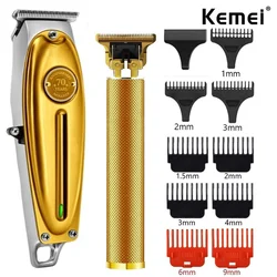 Kemei Hair Clipper KM-1949 Electric Barber Full Metal Professional Hair Trimmer Set For Men Beard Finishing Hair Cutting Machine